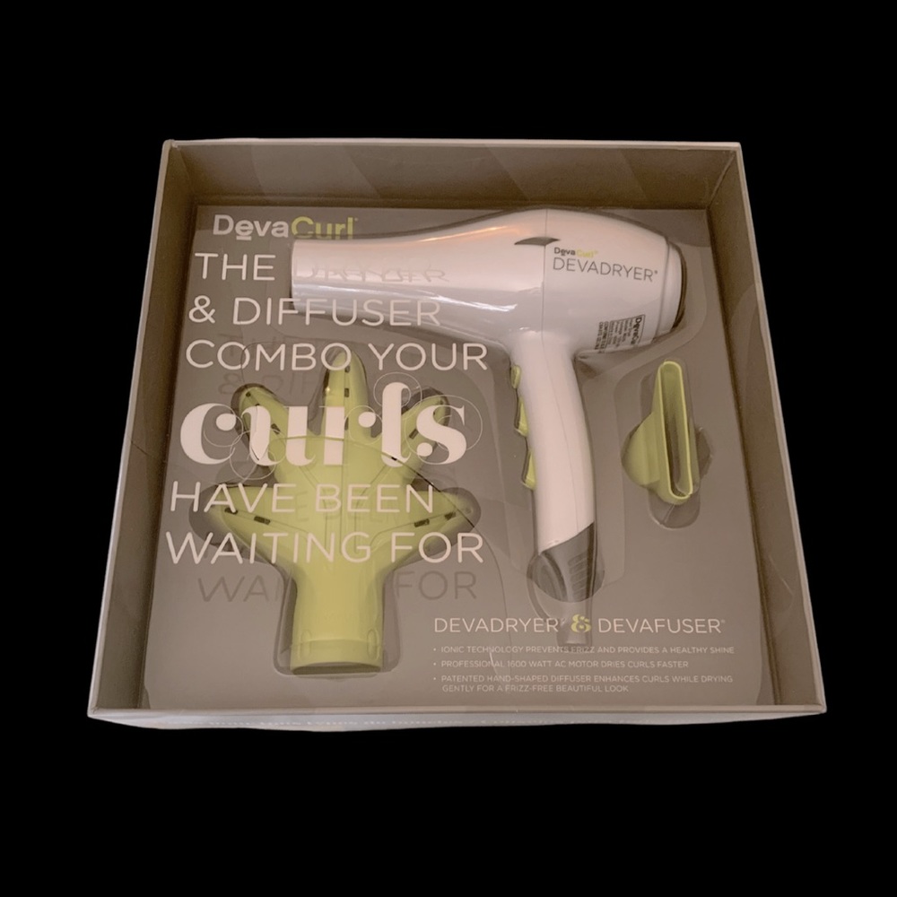 DevaCurl DevaDryer & DevaFuser Hair Diffuser BlowDryer Hair Dryer